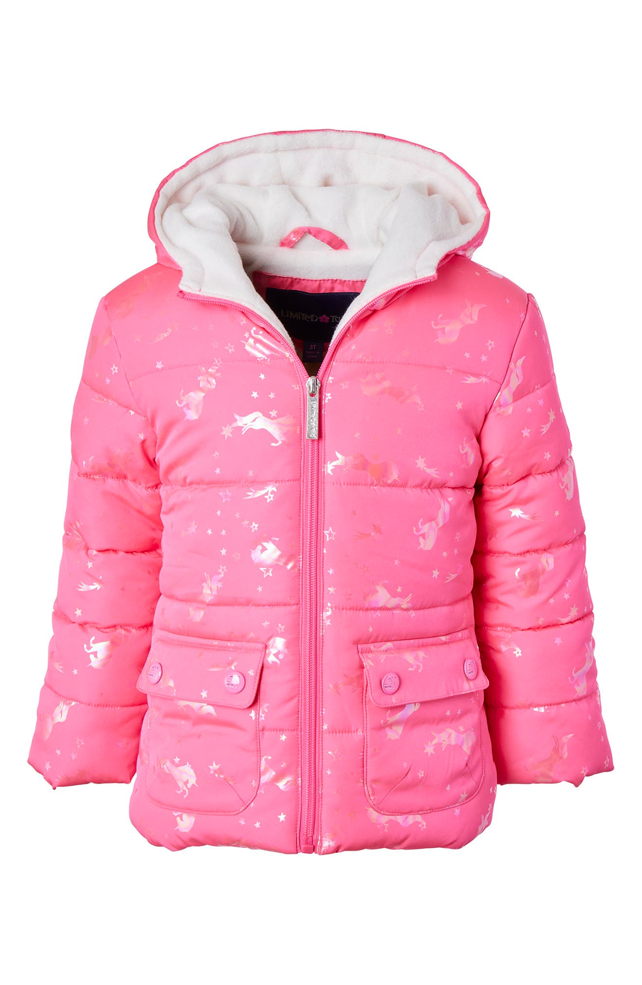 Limited Too girls Foil Puffer Jacket Limited Too girls Foil Puffer Jacket